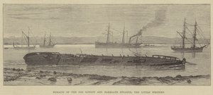 Overblijfselen van de oude Londen en Ramsgate stoomboot, de Little Western door Henry Spernon Tozer